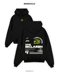 Худі Monoclo Lando Norris McLaren 1963 + Logo – Чорний