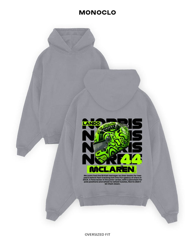 Худі Monoclo Lando Norris Neon Helmet Edition - shop_name Сірий