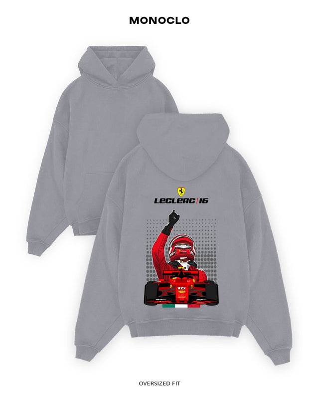 Худі Monoclo Leclerc 16italy Formula 1 - shop_name Сірий