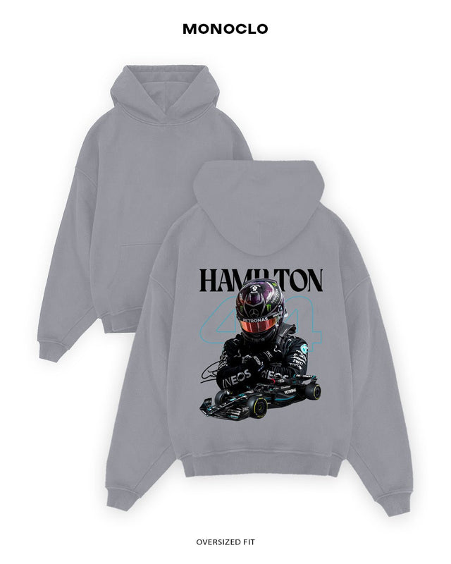 Худі Monoclo Lewis Hamilton 44 BIG BOY - shop_name Сірий