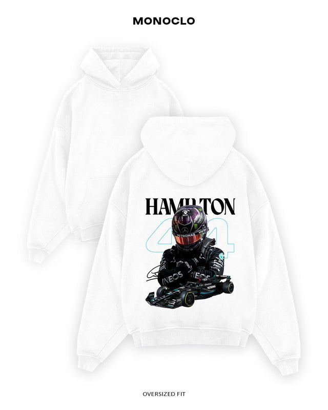 Худі Monoclo Lewis Hamilton 44 BIG BOY - shop_name Білий