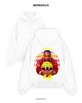 Худі Monoclo Lewis Hamilton Ferrari 44 O – Білий
