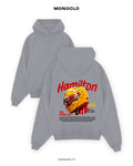 Худі Monoclo Lewis Hamilton Ferrari – The Number One – Сірий