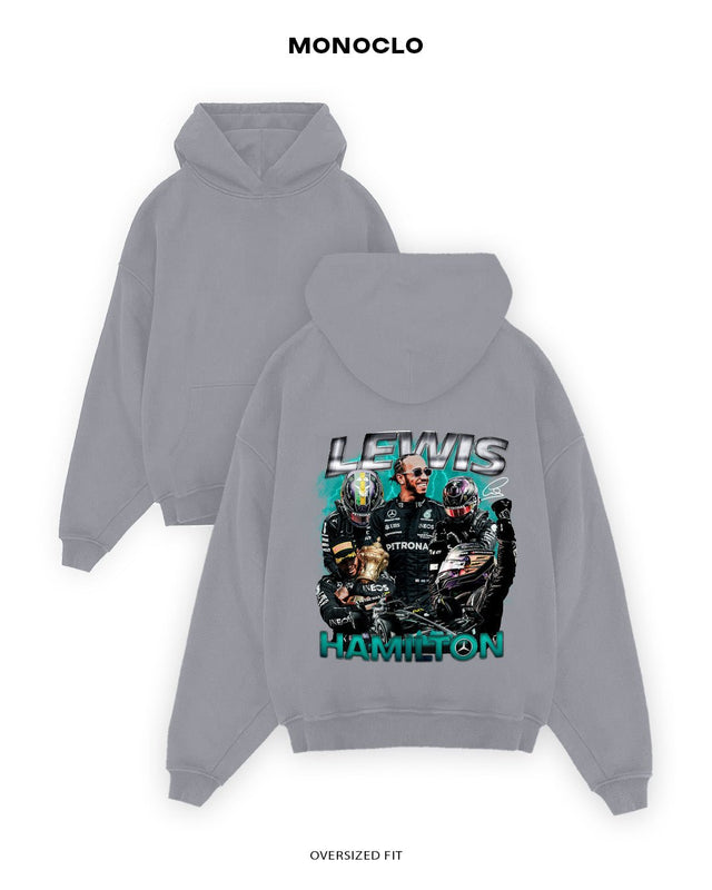 Худі Monoclo Lewis Hamilton Legacy - shop_name Сірий