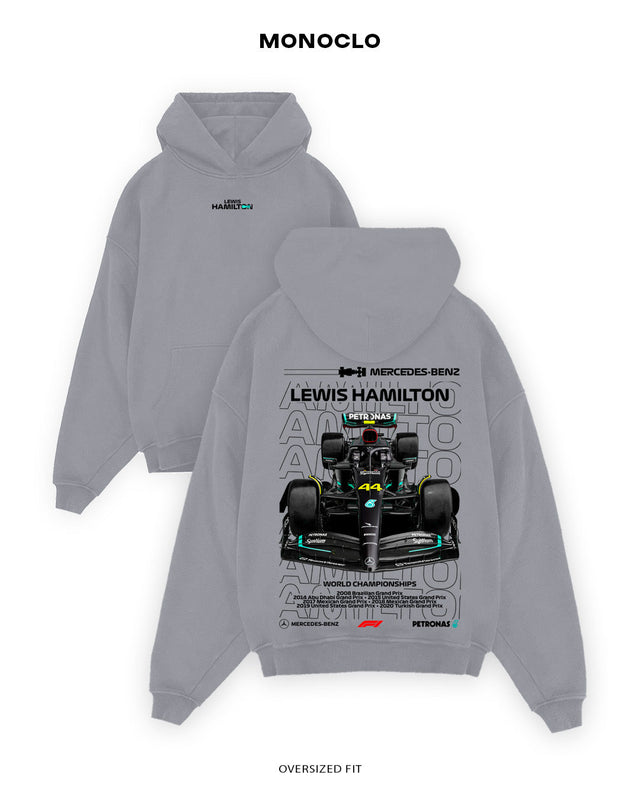 Худі Monoclo Lewis Hamilton Legend - shop_name Сірий