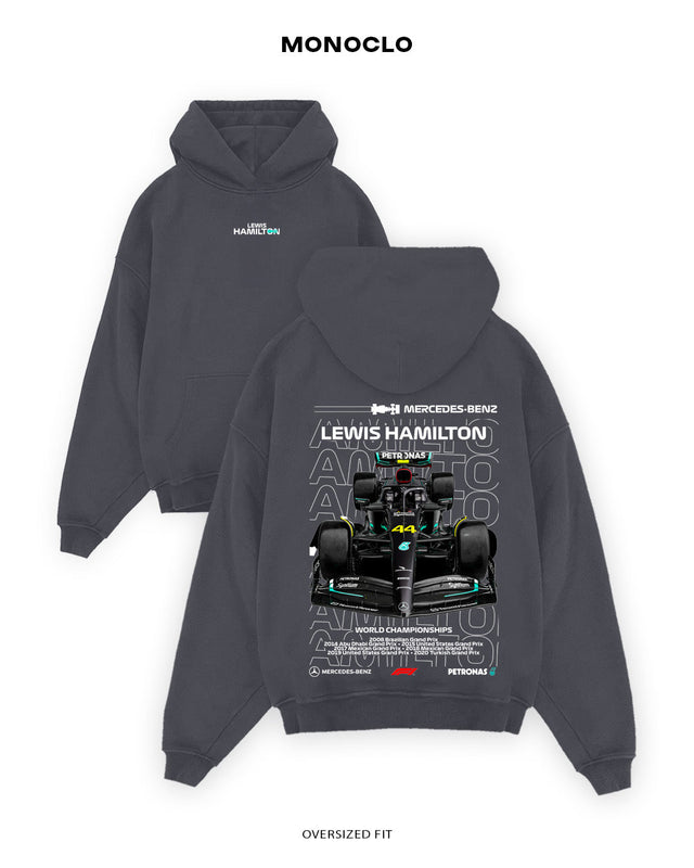 Худі Monoclo Lewis Hamilton Legend - shop_name Графітовий