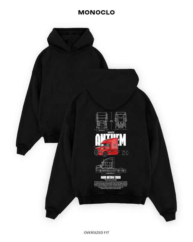 Худі Monoclo Mack Anthem - shop_name Чорний