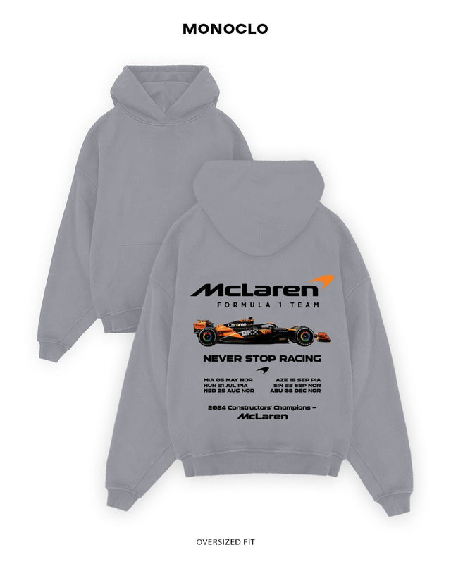 Худі Monoclo McLaren Formula 1 Team Never Stop - shop_name Сірий