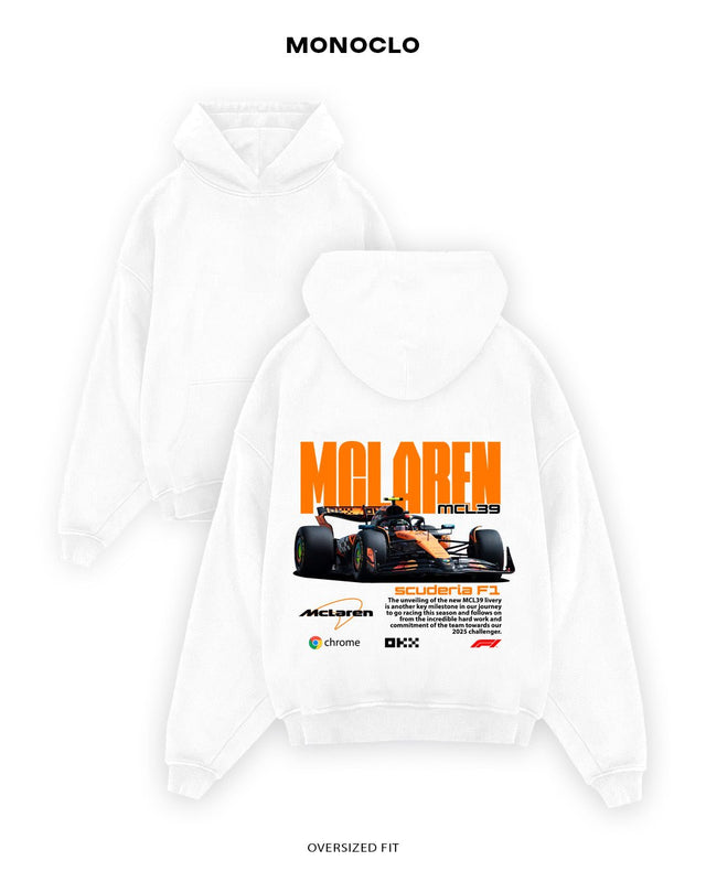 Худі Monoclo McLaren MCL39 - shop_name Білий