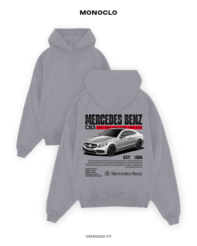 Худі Monoclo Mercedes - Benz C63 AMG - shop_name Сірий