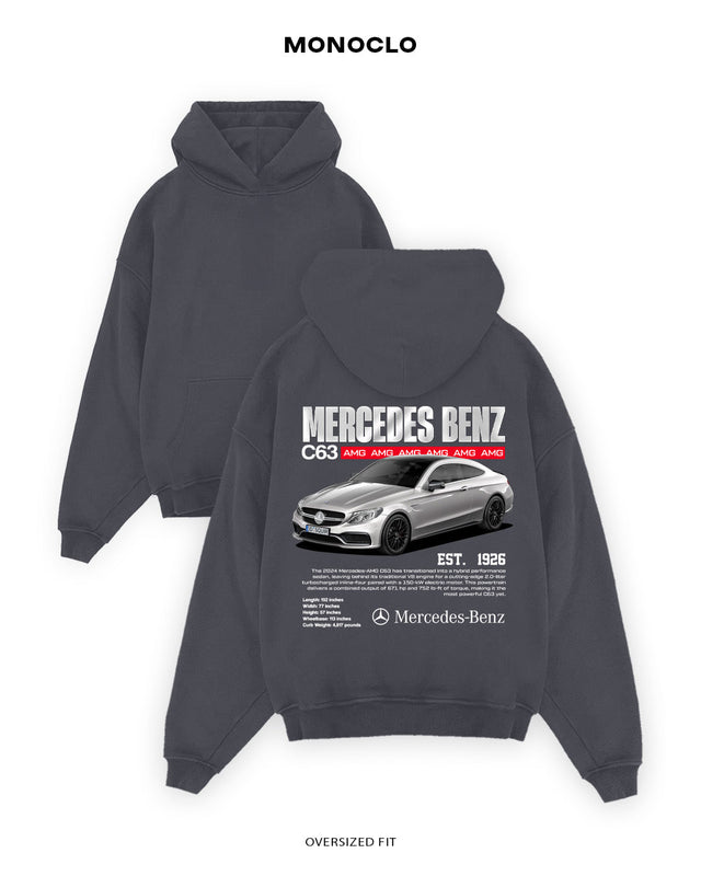 Худі Monoclo Mercedes - Benz C63 AMG - shop_name Графітовий