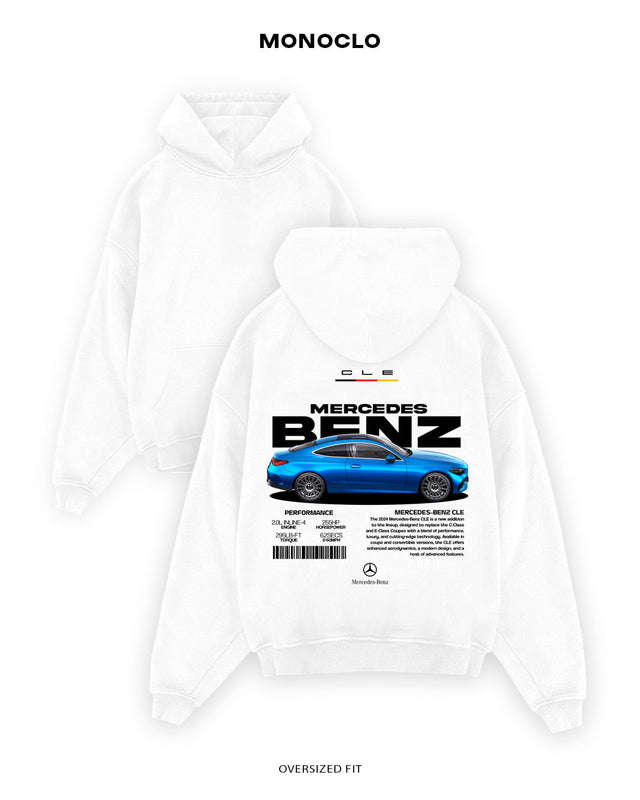 Худі Monoclo Mercedes - Benz CLE - shop_name Білий