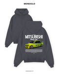Худі Monoclo Mitsubishi Lancer Evo – Графітовий