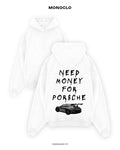 Худі Monoclo Need Money for Porsche #2 – Білий
