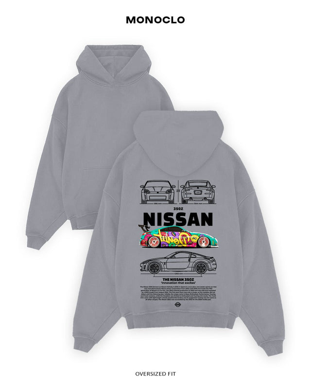 Худі Monoclo Nissan 350Z - shop_name Сірий