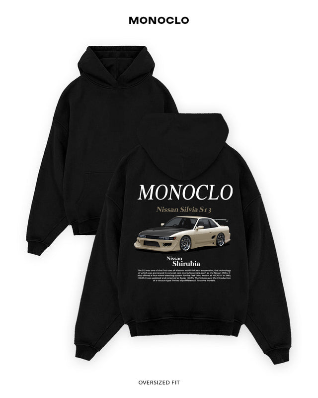 Худі Monoclo Nissan Silvia S13 2 - shop_name Чорний
