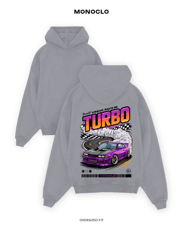Худі Monoclo Nissan Silvia S13 TURBO - shop_name Сірий