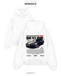 Худі Monoclo Nissan Skyline GTR R34 #2 – Білий