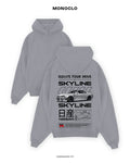 Худі Monoclo Nissan Skyline R34 Gray #2 – Сірий
