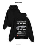 Худі Monoclo Nissan Skyline R34 Gray #2 – Чорний