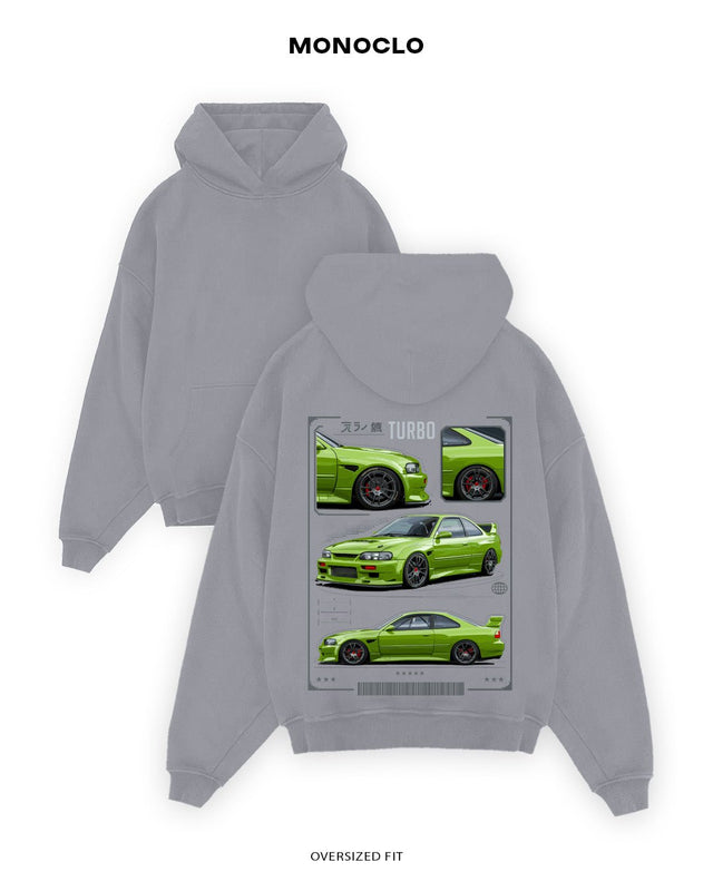 Худі Monoclo Nissan Skyline R34 – Turbo Edition - shop_name Сірий