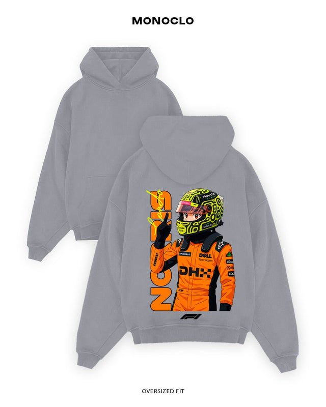 Худі Monoclo Norris Formula 1 Victory Pose - shop_name Сірий