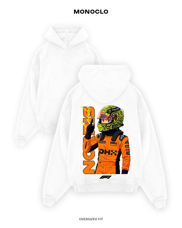 Худі Monoclo Norris Formula 1 Victory Pose - shop_name Білий