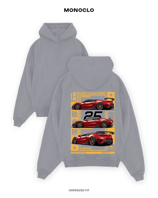 Худі Monoclo NSX 25th Edition - shop_name Сірий