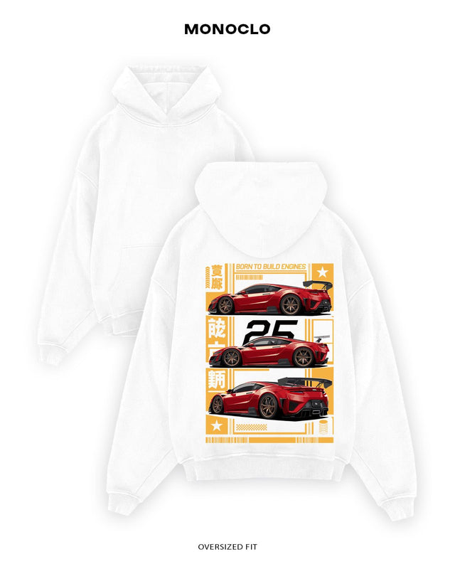Худі Monoclo NSX 25th Edition - shop_name Білий
