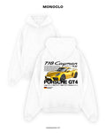 Худі Monoclo Porsche 718 Cayman GT4 – Білий