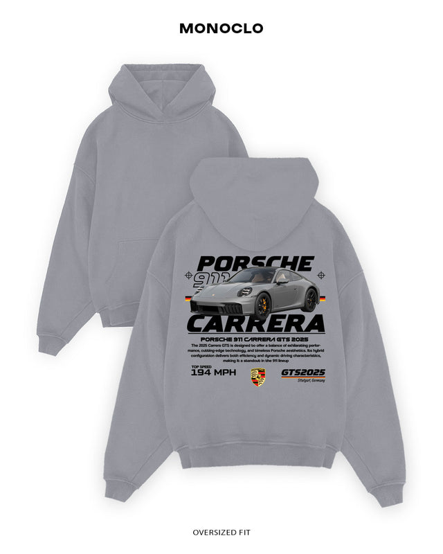 Худі Monoclo Porsche 911 Carrera GTS 2025 - shop_name Сірий