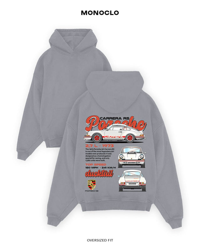 Худі Monoclo Porsche 911 Carrera RS 1973 - shop_name Сірий