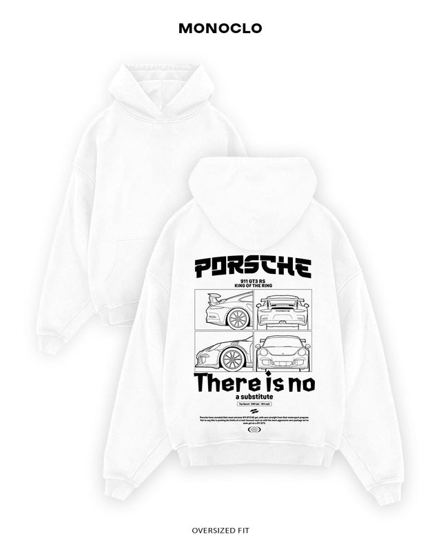 Худі Monoclo Porsche 911 GT3 RS 4 - shop_name Білий