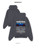 Худі Monoclo Porsche 911 GT3 RS Blue #2 – Графітовий