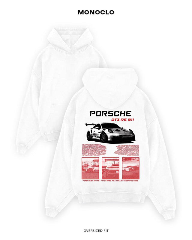 Худі Monoclo Porsche 911 GT3 RS Liza - shop_name Білий