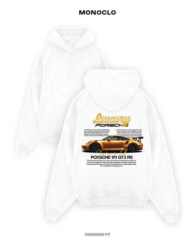 Худі Monoclo Porsche 911 GT3 RS Luxury - shop_name Білий