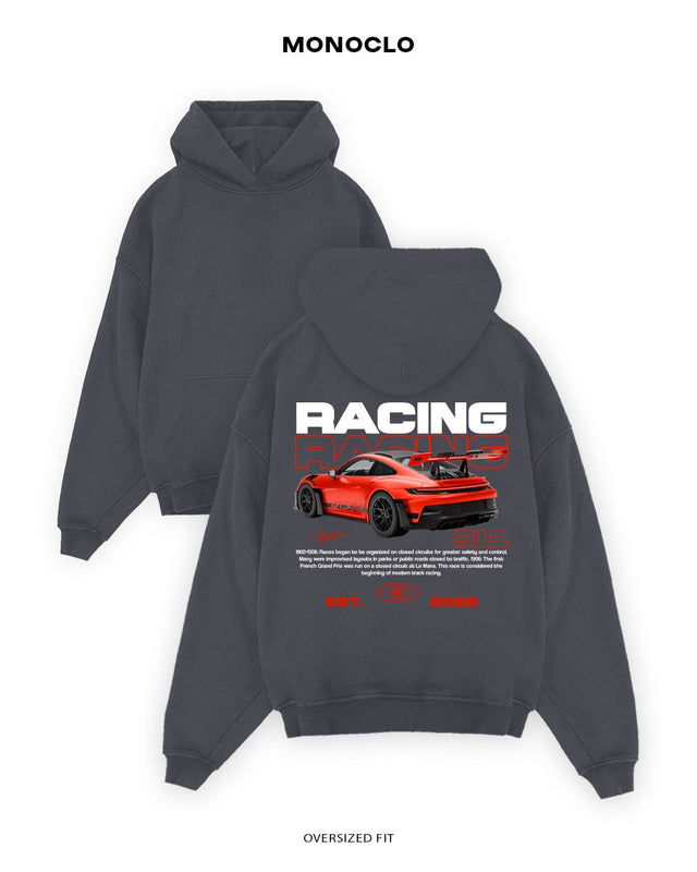 Худі Monoclo Porsche 911 Racing Red - shop_name Графітовий
