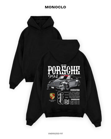 Худі Monoclo Porsche 994 – Чорний