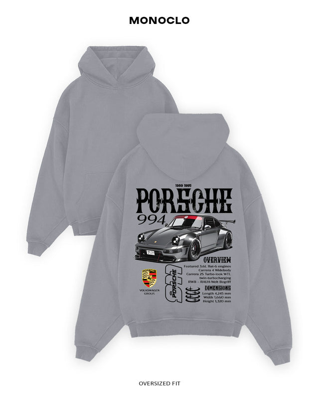 Худі Monoclo Porsche 994 - shop_name Сірий