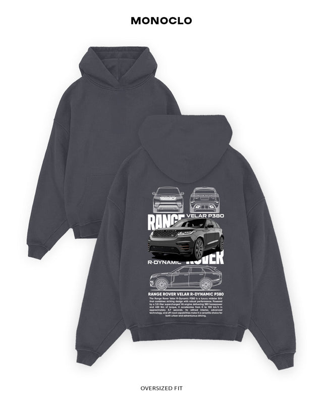 Худі Monoclo Range Rover Velar P380 - shop_name Графітовий