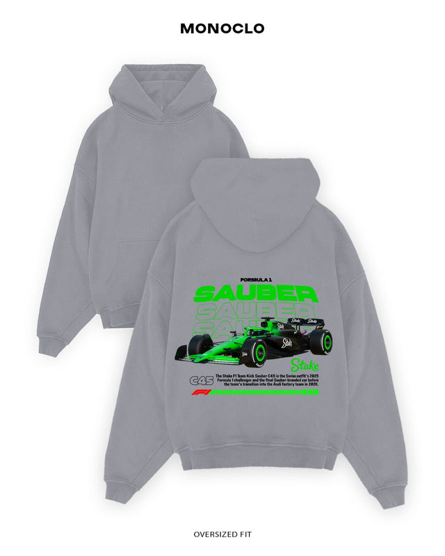 Худі Monoclo Sauber C45 - shop_name Сірий