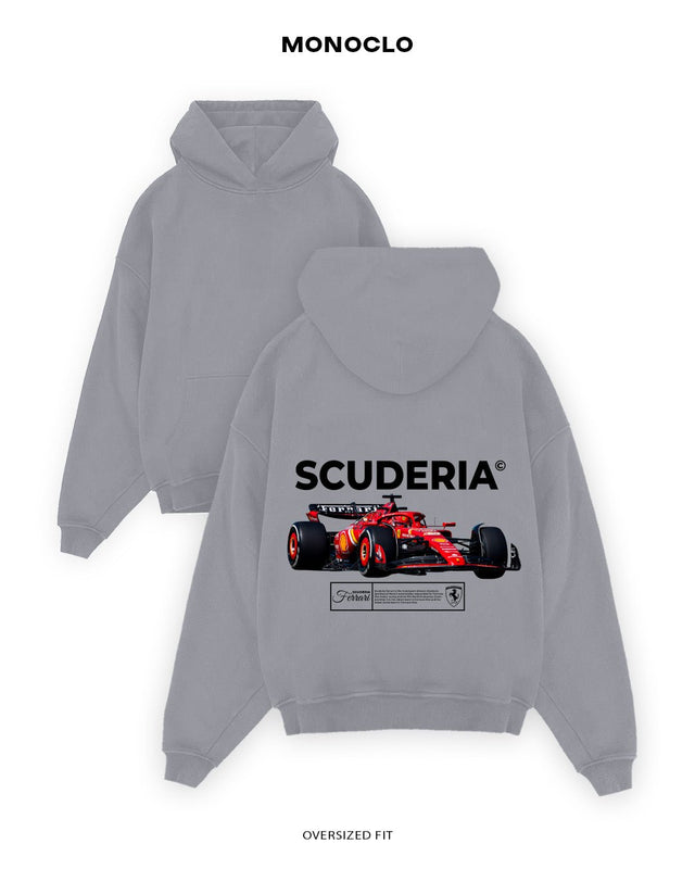 Худі Monoclo Scuderia Ferrari F1 🔴 - shop_name Сірий