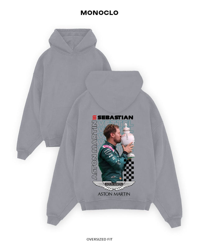 Худі Monoclo Sebastian Vettel Aston Martin - shop_name Сірий