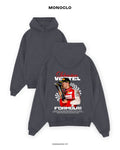 Худі Monoclo Sebastian Vettel Formula 1 – Графітовий