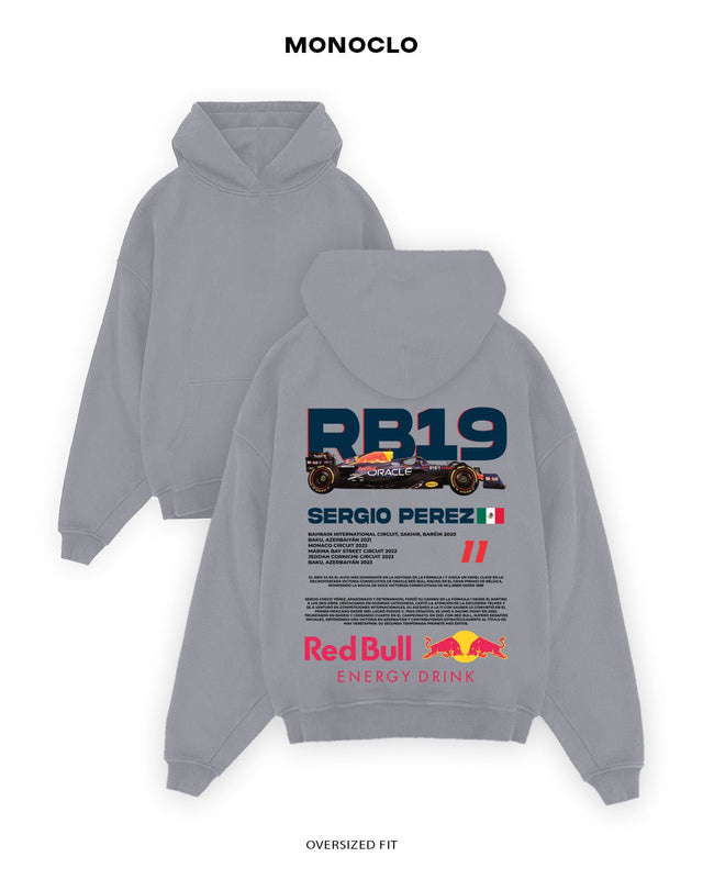 Худі Monoclo Sergio Perez RB19 - shop_name Сірий