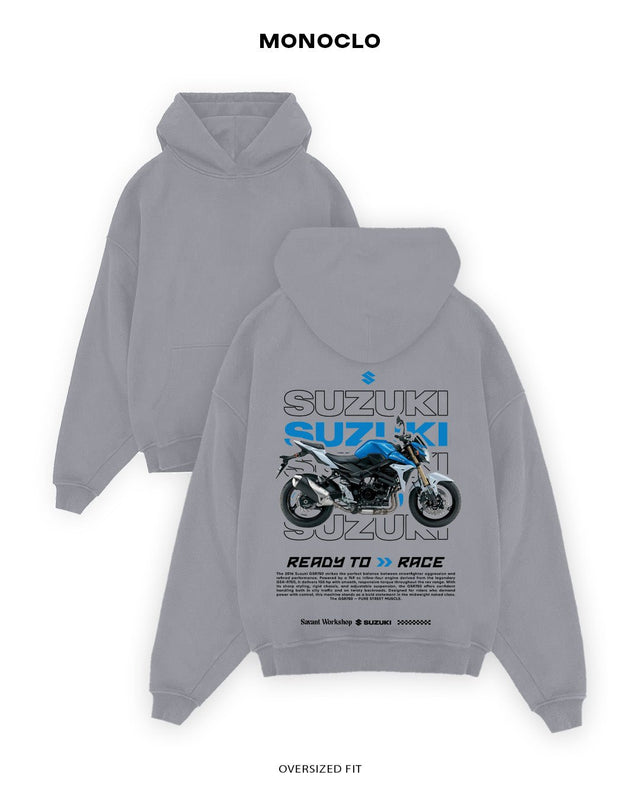 Худі Monoclo Suzuki GSX - S1000 - shop_name Сірий