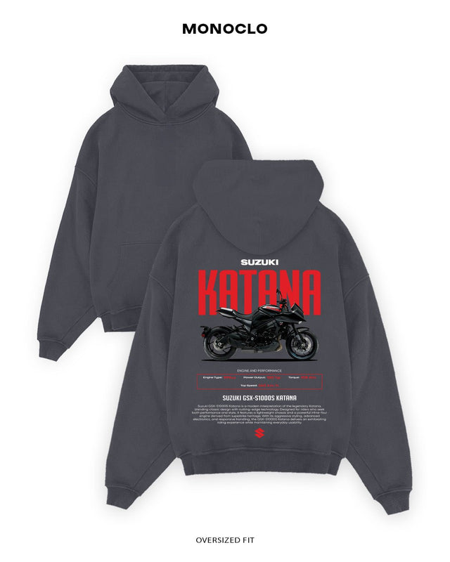 Худі Monoclo Suzuki Katana - shop_name Графітовий