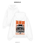 Худі Monoclo Toyota AE86 Tuning – Білий