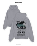 Худі Monoclo Toyota FJ40 Land Cruiser – Сірий