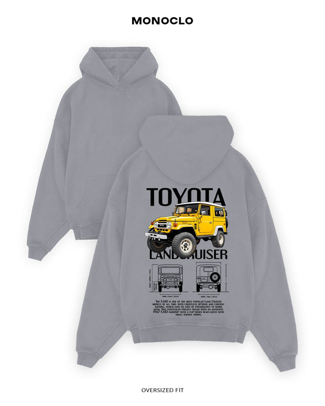 Худі Monoclo Toyota Land Cruiser FJ40 Yellow